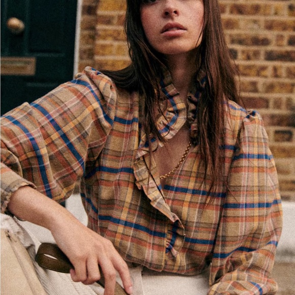 Sezane Tops - Sezane Coline Shirt